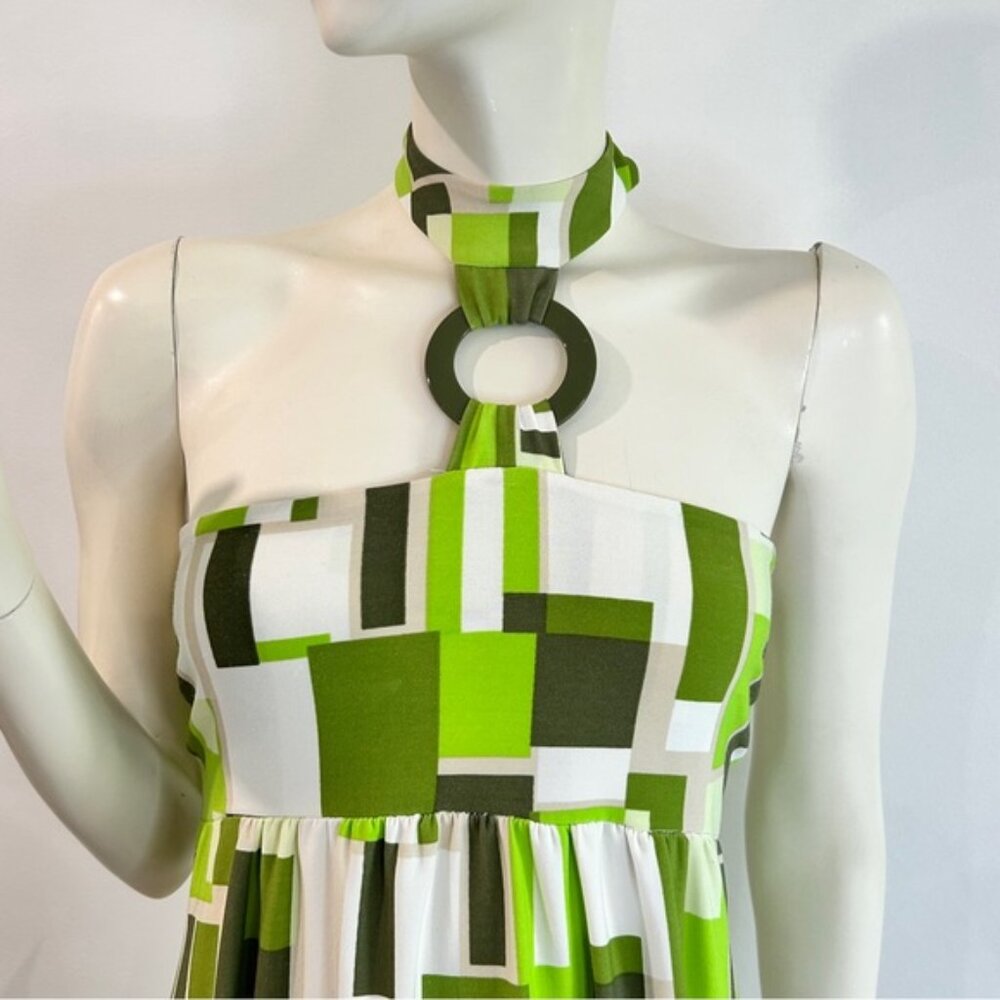 Retro Mod Jane Alexander Choker Dress - Picture 9 of 11